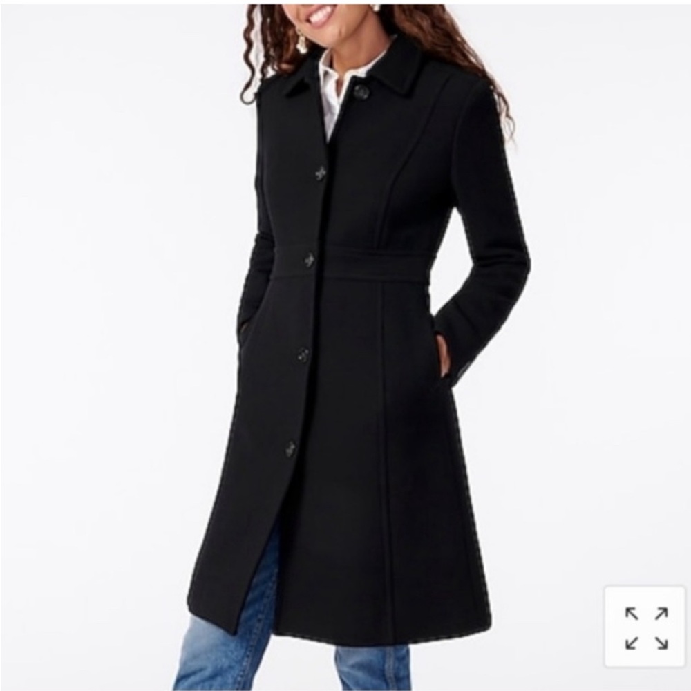 J. Crew Classic lady day coat in Italian double-cloth wool with Thinsulate
